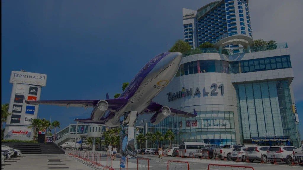 Terminal 21 Pattaya mall where LOCKR luggage storage is located