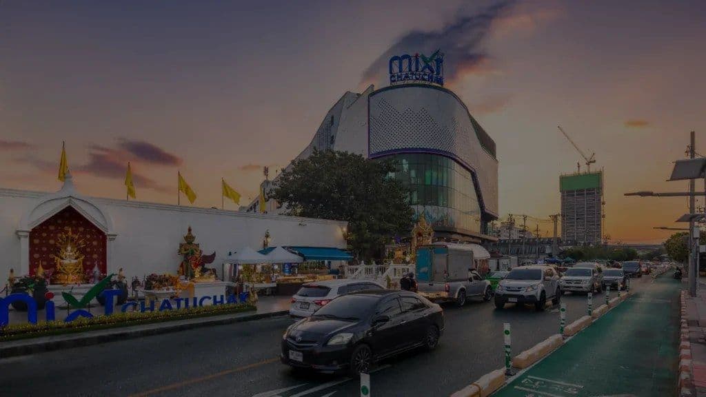 Mixt Chatuchak mall by the Weekend Market where LOCKR luggage storage is located