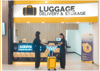LOCKR luggage storage counter at Chiang Mai International Airport