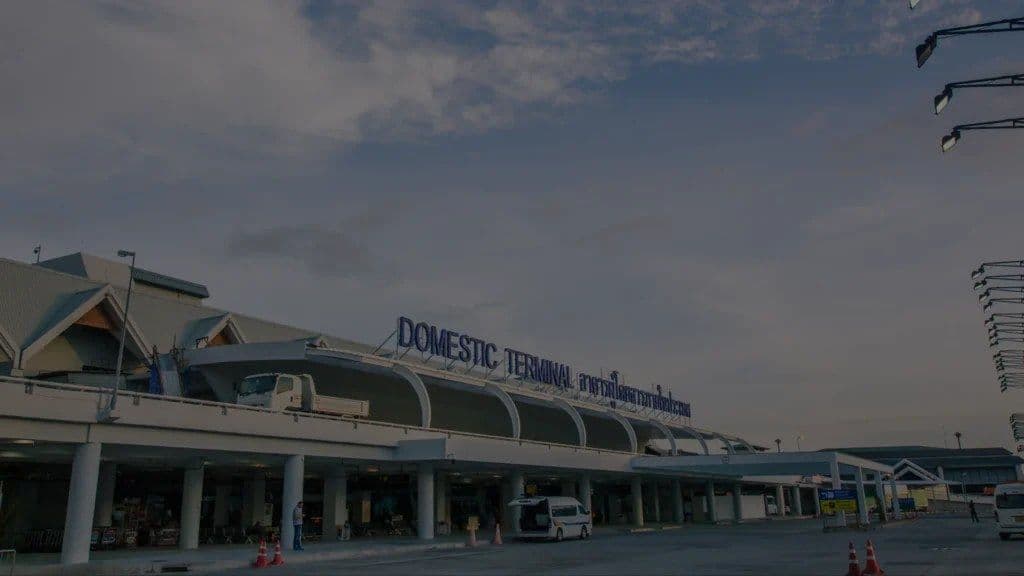 Phuket Airport Domestic Terminal where LOCKR luggage storage is located