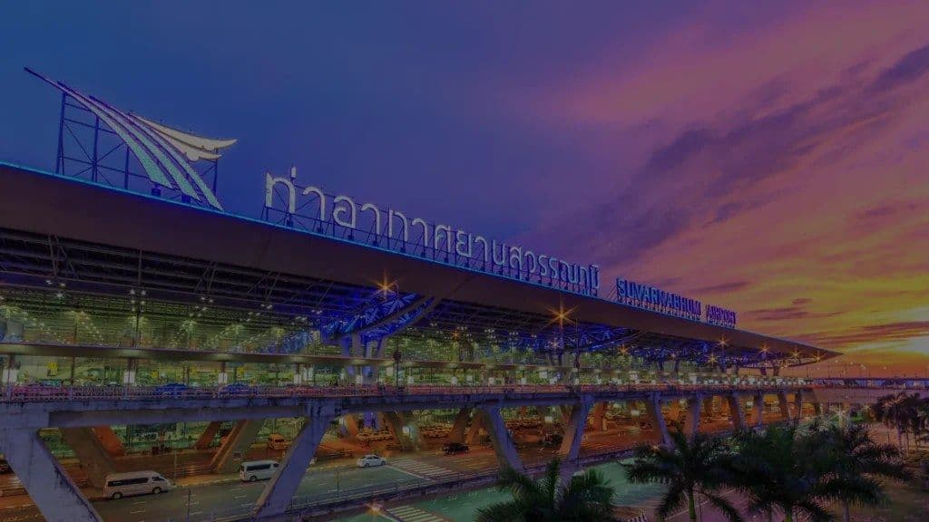 Suvarnabhumi Airport where LOCKR luggage storage is located