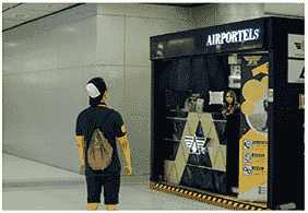LOCKR luggage storage counter at Suvarnabhumi Airport, Airport Rail Link zone